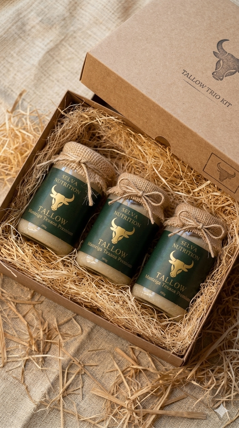 Kit 3 Tallow Premium - Combo Promocional