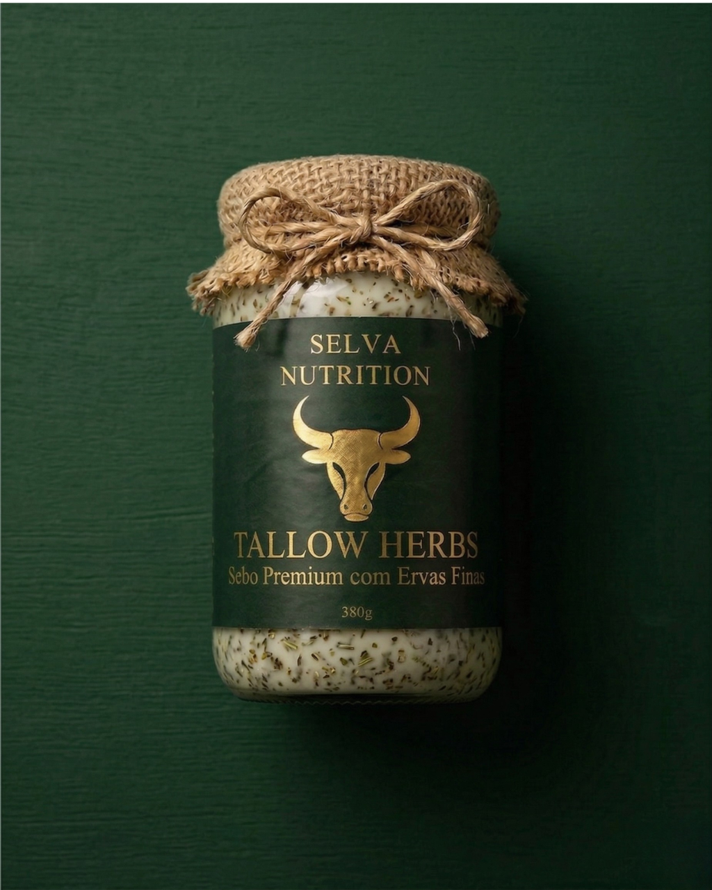 Tallow Ervas Finas - Manteiga Texana Sabor Ervas Finas 380g